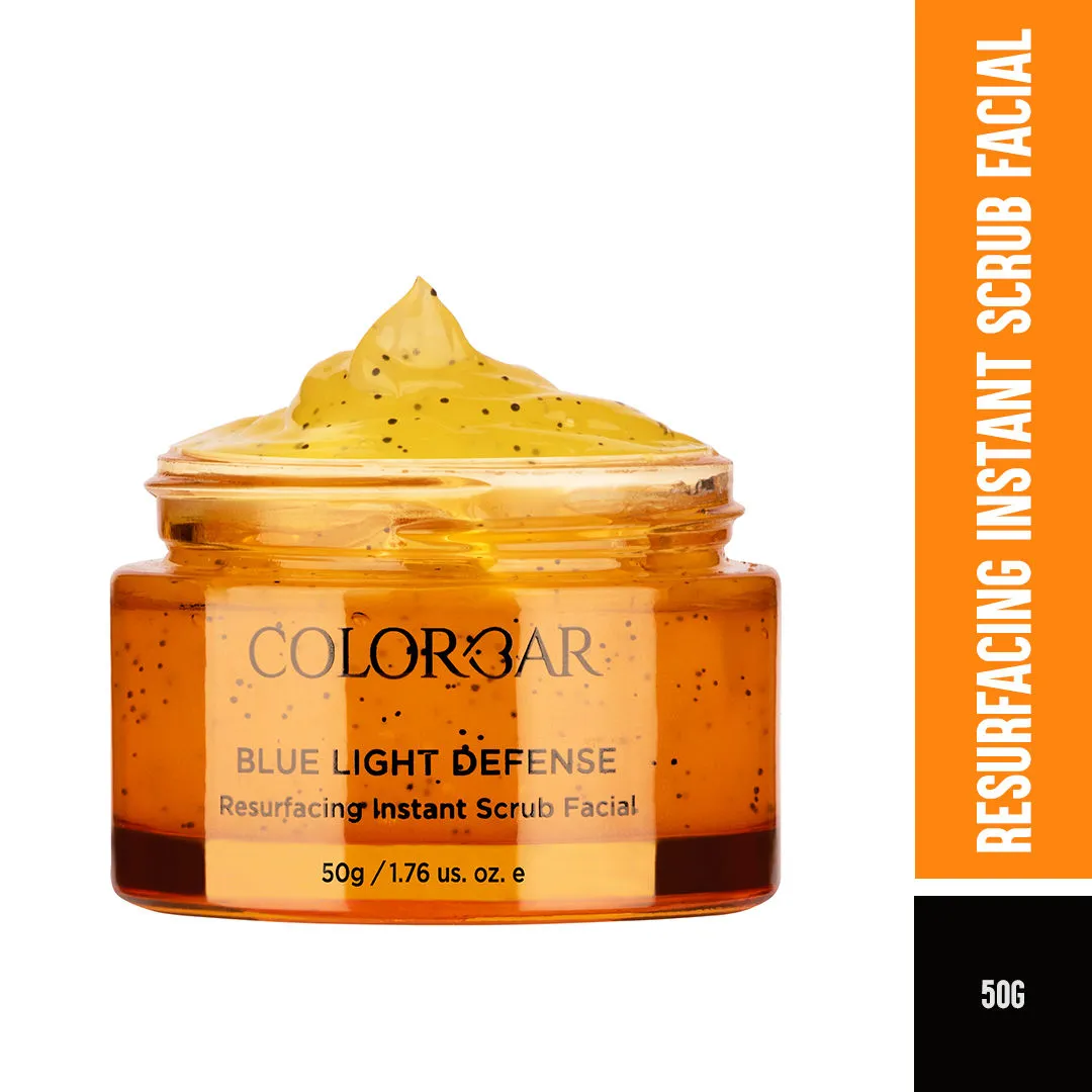 Colorbar Blue Light Defense Resurfacing Instant Scrub Facial