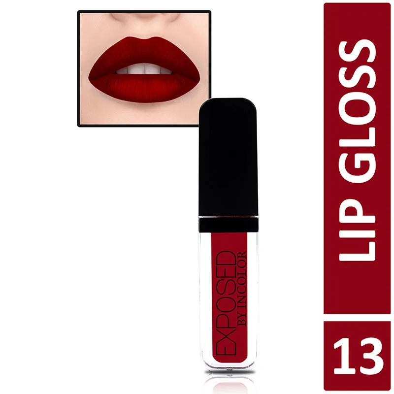 Incolor Exposed Soft Matte Lipgloss - 13