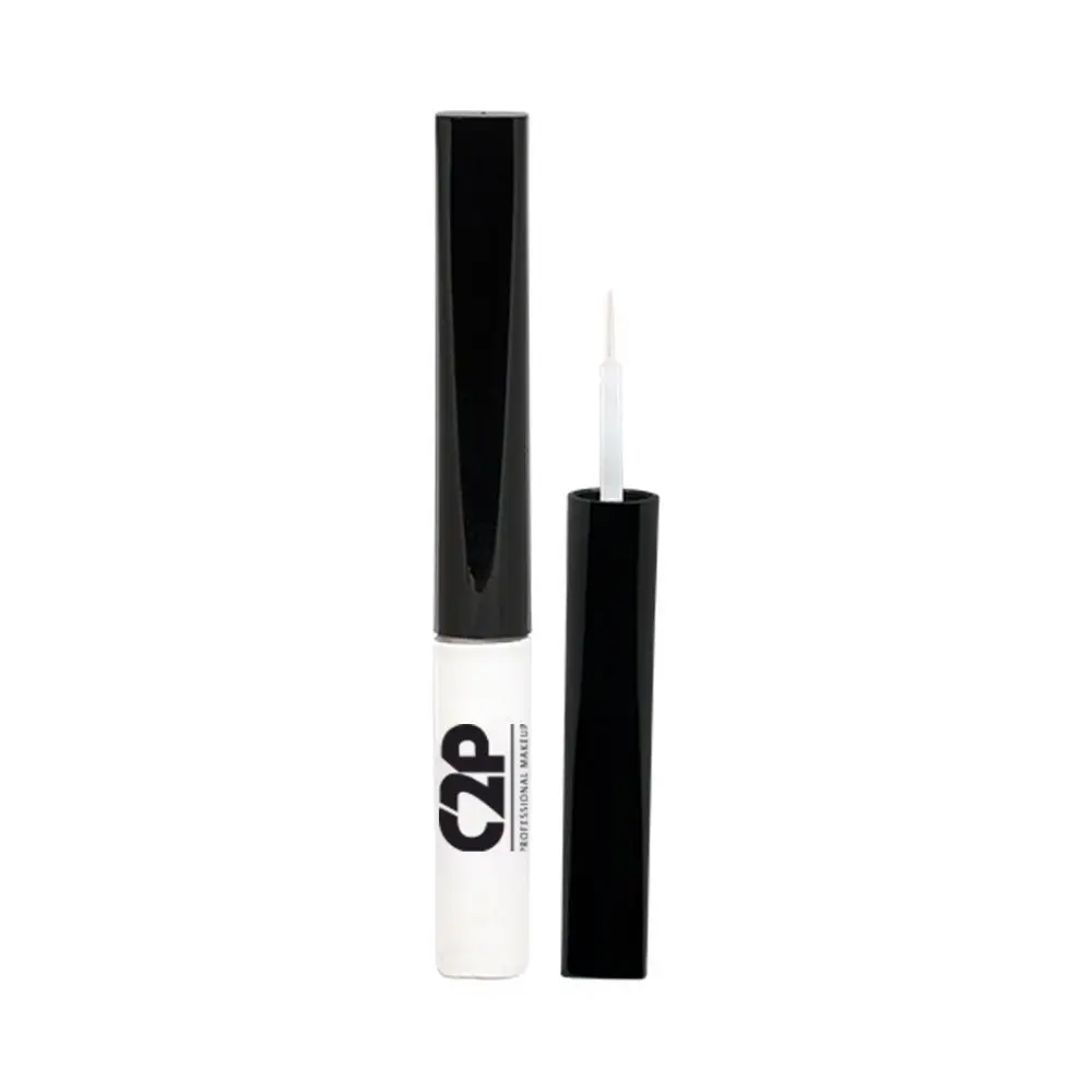 C2P Pro Frame Me! Liquid Waterproof Metallic Color Eyeliner - Silver 01