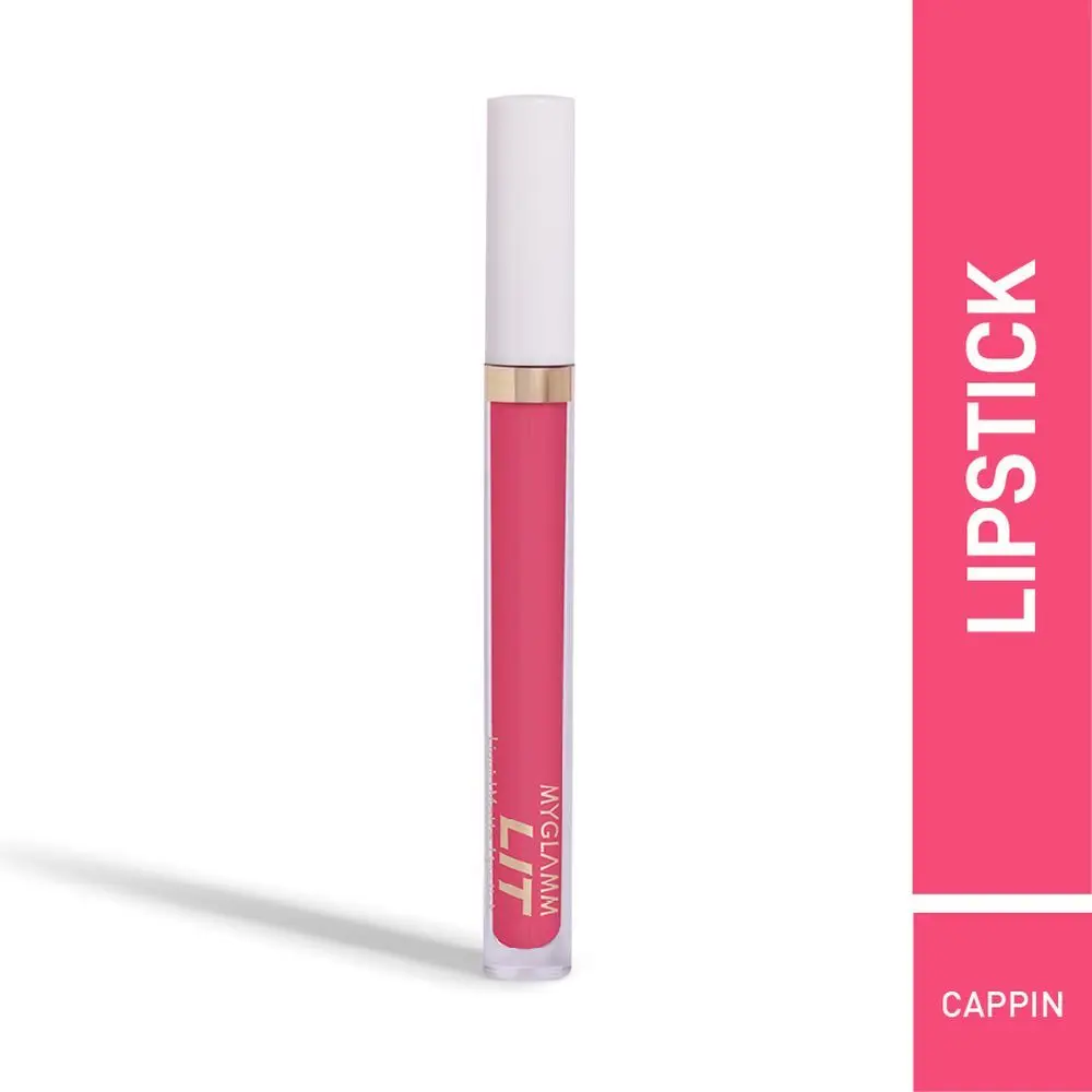 MyGlamm LIT Liquid Matte Lipstick-Cappin' (3 ml)