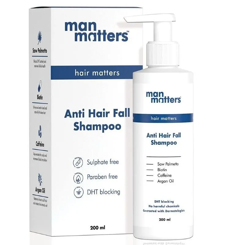 Man Matters Double DHT Blocking Anti Hair Fall Shampoo