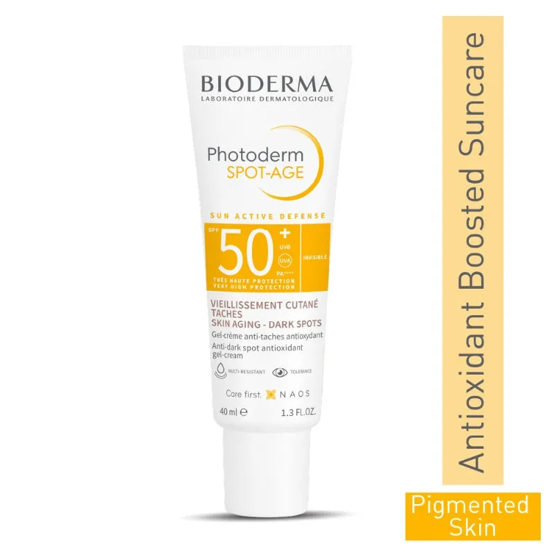 Bioderma Photoderm Spot Age SPF 50+ Reduces Spots And Wrinkles Antioxidant Boosted Suncare