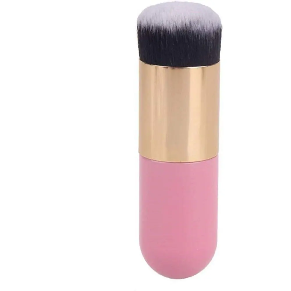 Bronson Professional Fat Foundation Makeup Brush For Face Powder And Blush - Multicolor
