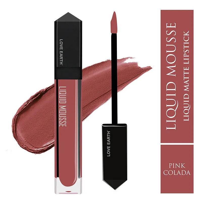 Love Earth Liquid Mousse Lipstick - Pink Colada