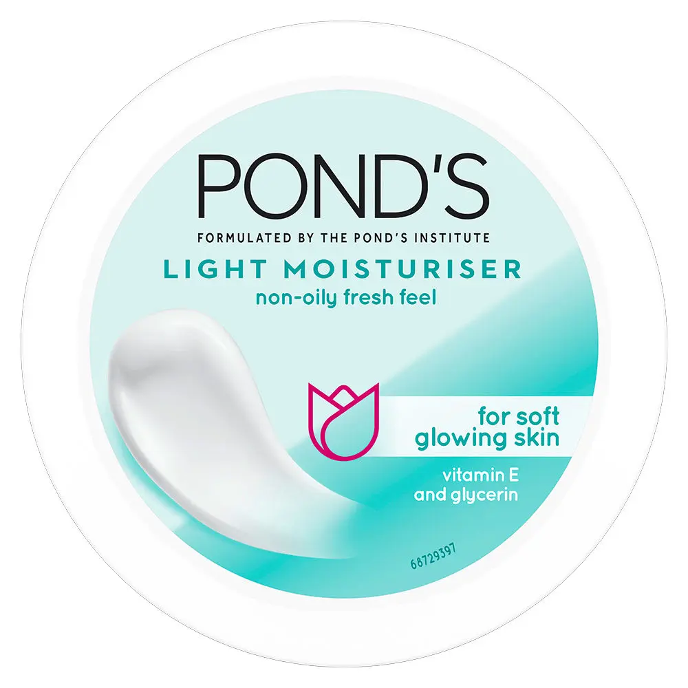 Ponds Light Moisturiser Non-Oily Fresh Feel With Vitamin E +Glycerine