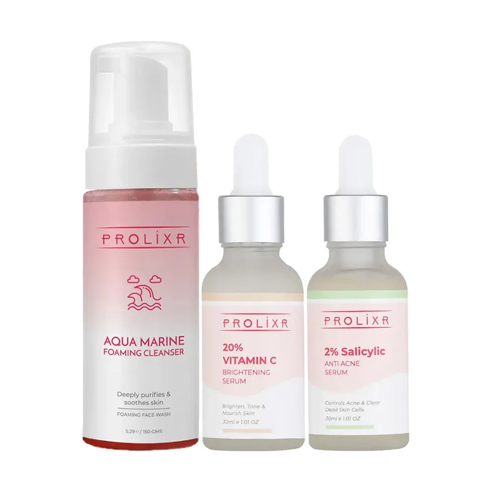 Prolixr Daily Acne Care Combo