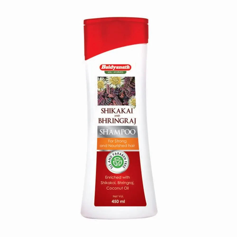 Baidyanath Shikakai And Bhringraj Nourishing Hair Shampoo-450 Ml