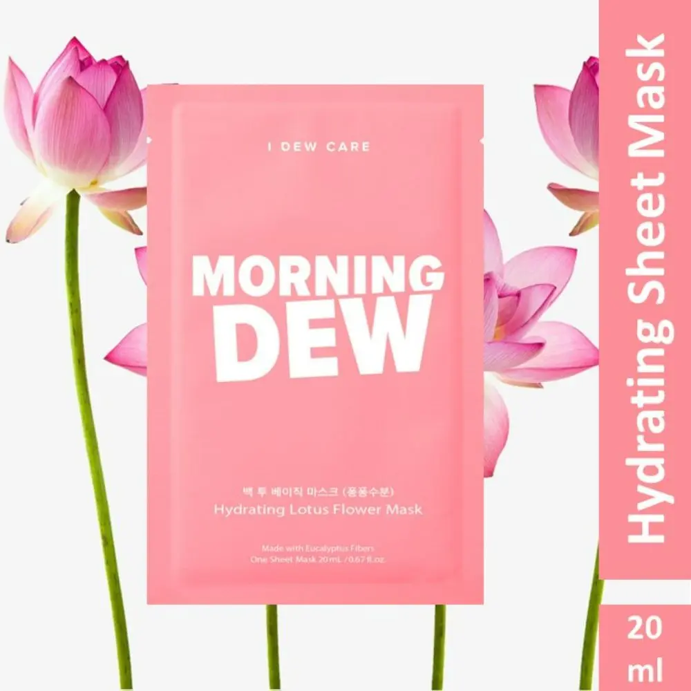 I DEW CARE MORNING DEW, Hydrating Sheet Mask | Korean Skin Care