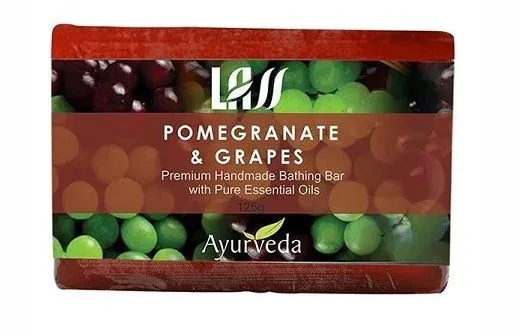 Lass Naturals Pomegranate & Grapes Soap