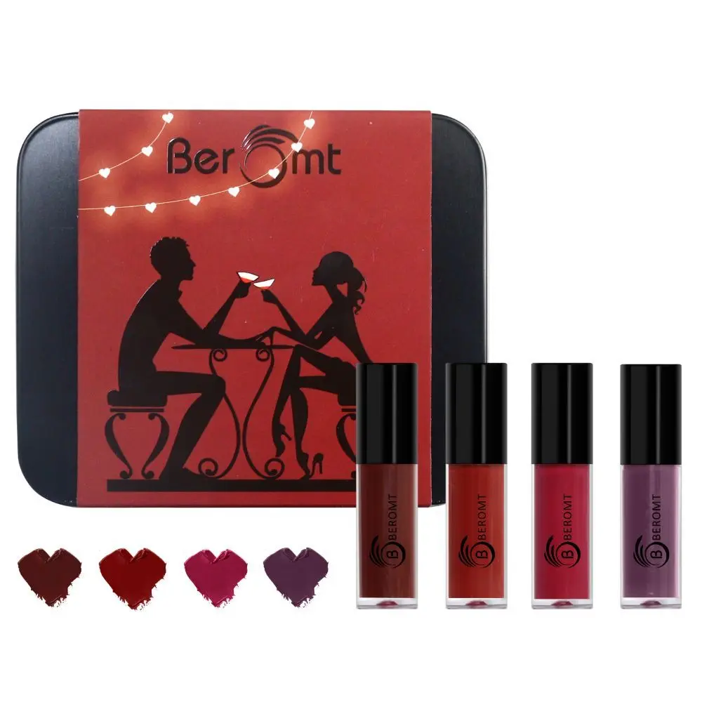 BEROMT DATE MINI MATTE LIPSTICK - SET OF 4