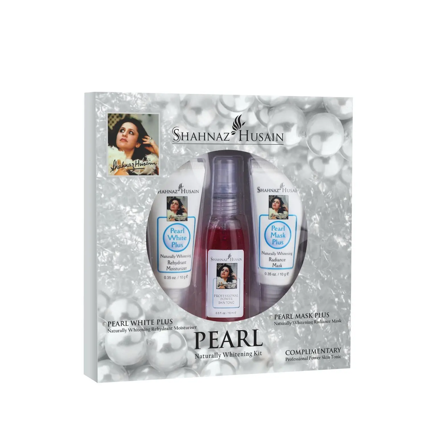 Shahnaz Husain Pearl Massage Creme (10 g)+ Pearl Mask (10 g)