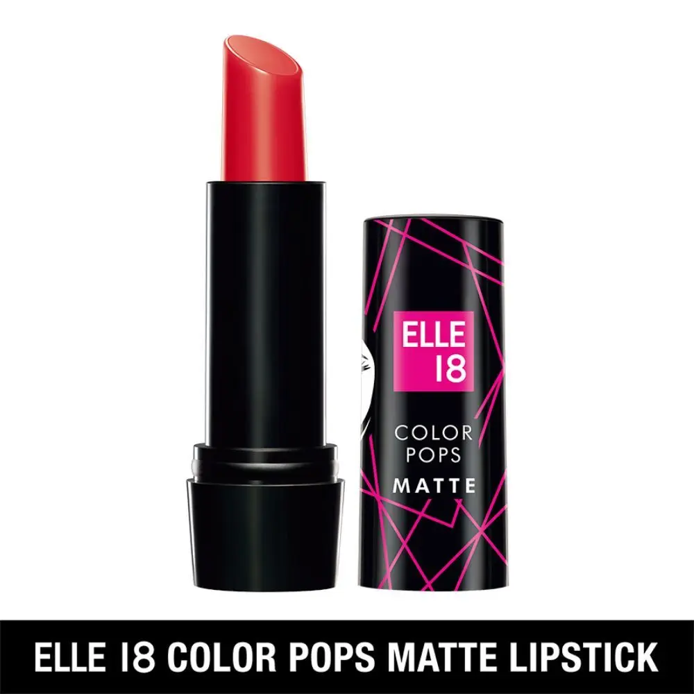 Elle 18 Color Pop Matte Lip Color, Selfie Red, 4.3 g