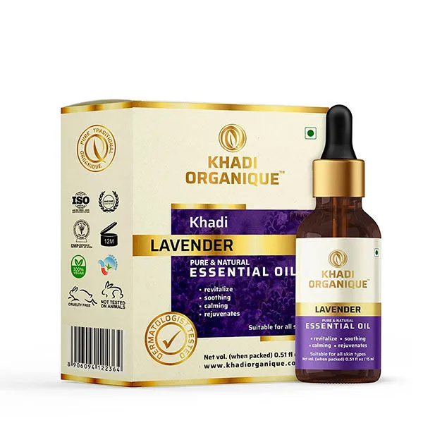 Khadi Organique Lavender Essential Oil