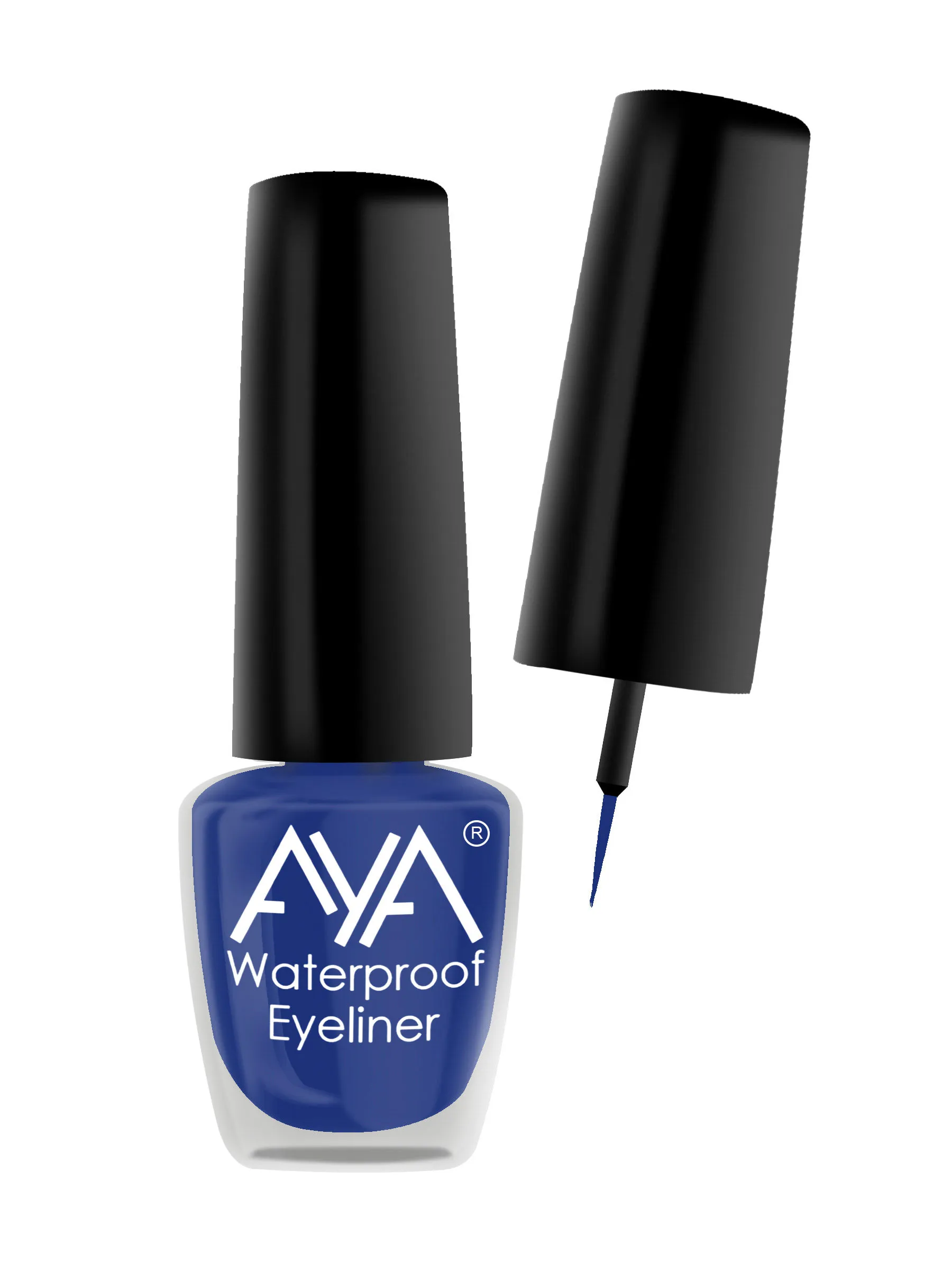 AYA 24 Hrs Long Lasting & Waterproof Eyeliner - Metallic Blue