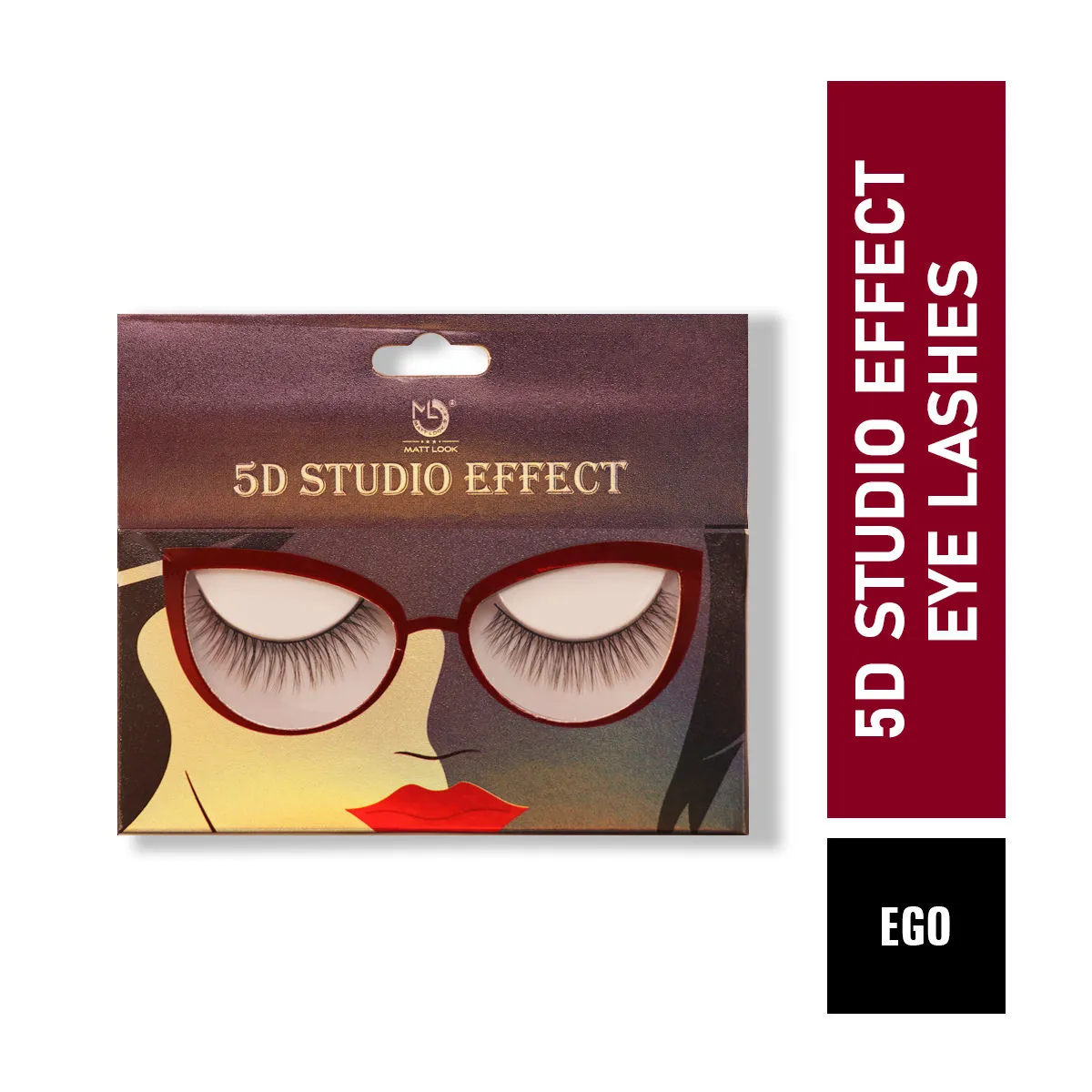 Matt look 5D Studio Effect Eyelashes Collection - Ego