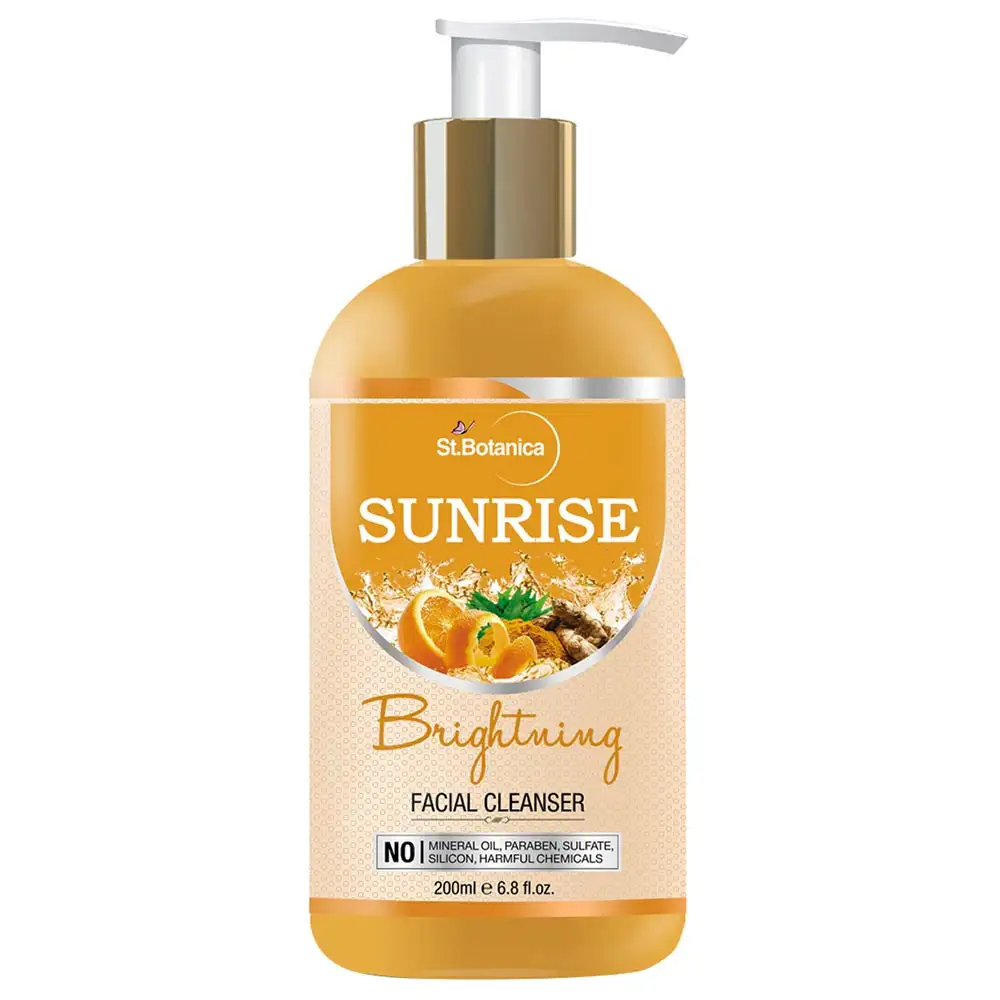 St.Botanica Sunrise Brightning Facial Cleanser,  200 ml  All Skin Type