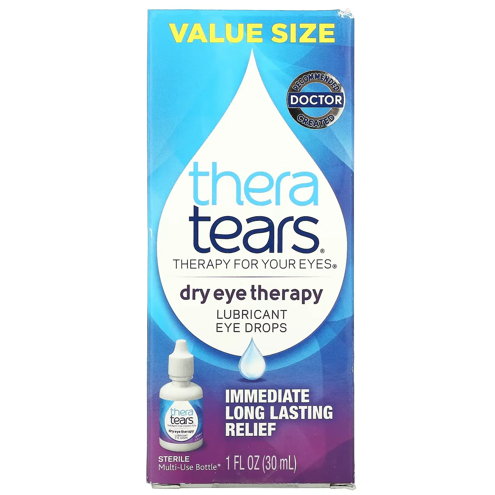 Dry Eye Therapy, Lubricant Eye Drops, 1 fl oz (30 ml)