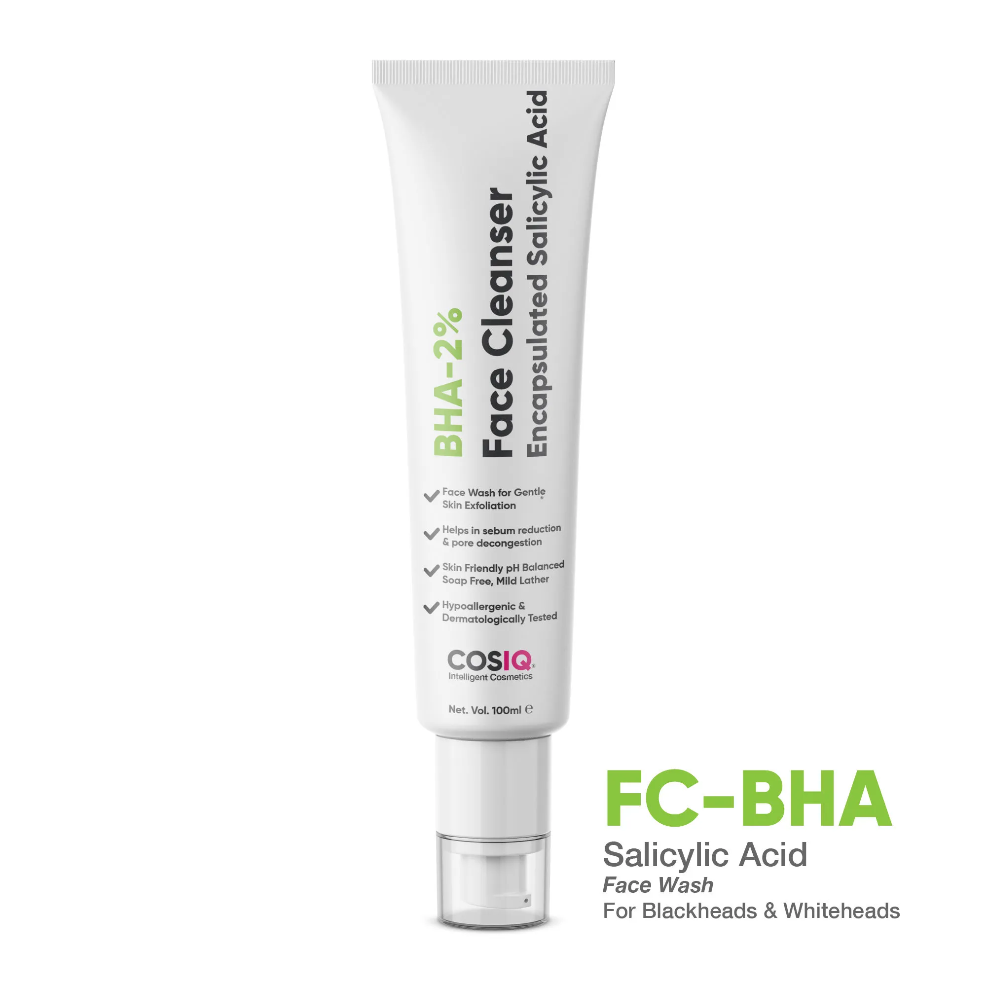 Cos-IQ BHA-2% Salicylic Acid Face Cleanser