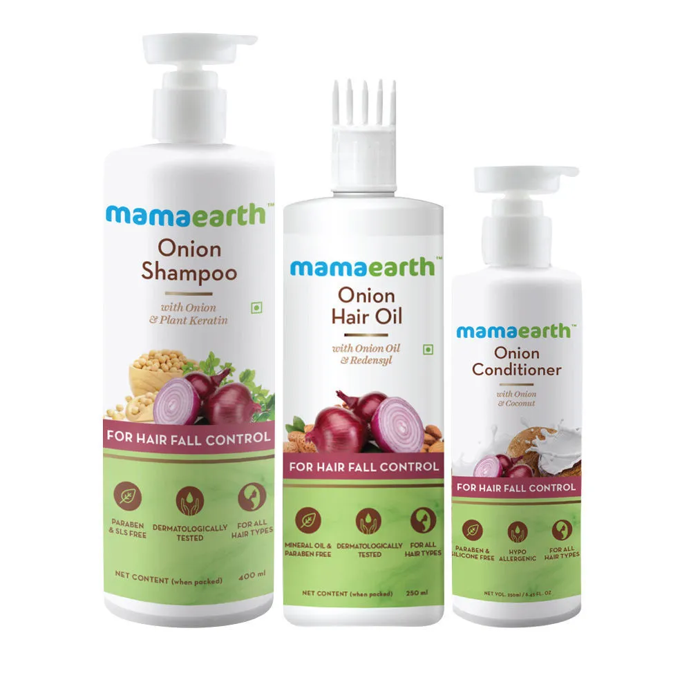 Mamaearth Onion Anti Hair Fall Kit