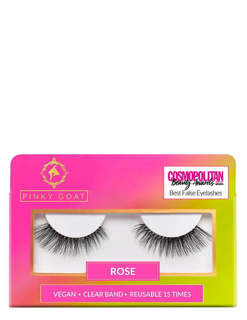 Pinky Goat Natural Vegan Lashes - Rose