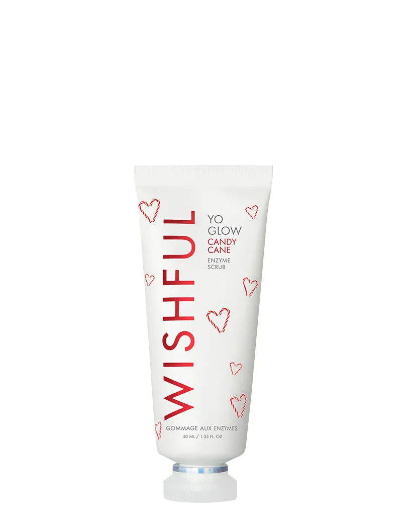 Wishful Yo Glow Candy Cane - Enzyme Scrub