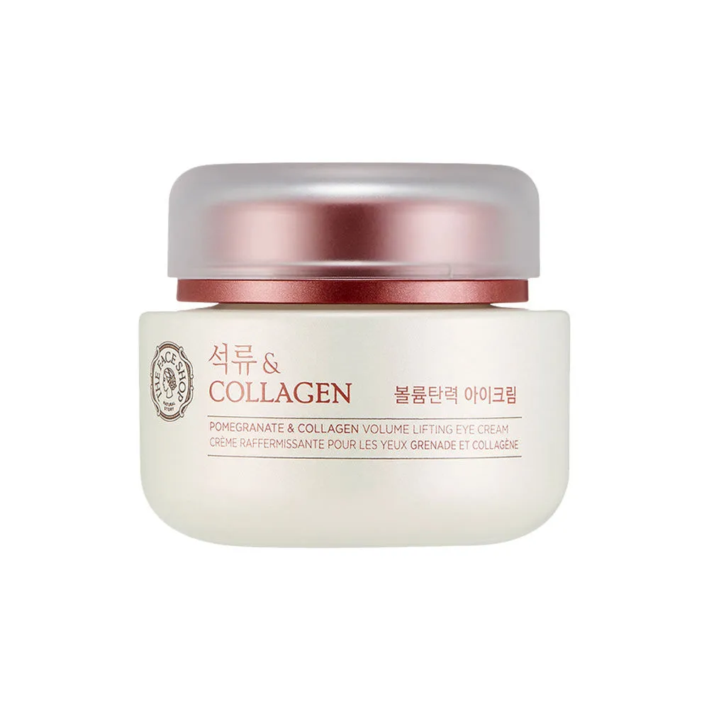 The Face Shop Pomegranate And Collagen Volume Lifting Eye Cream With Marine Collagen