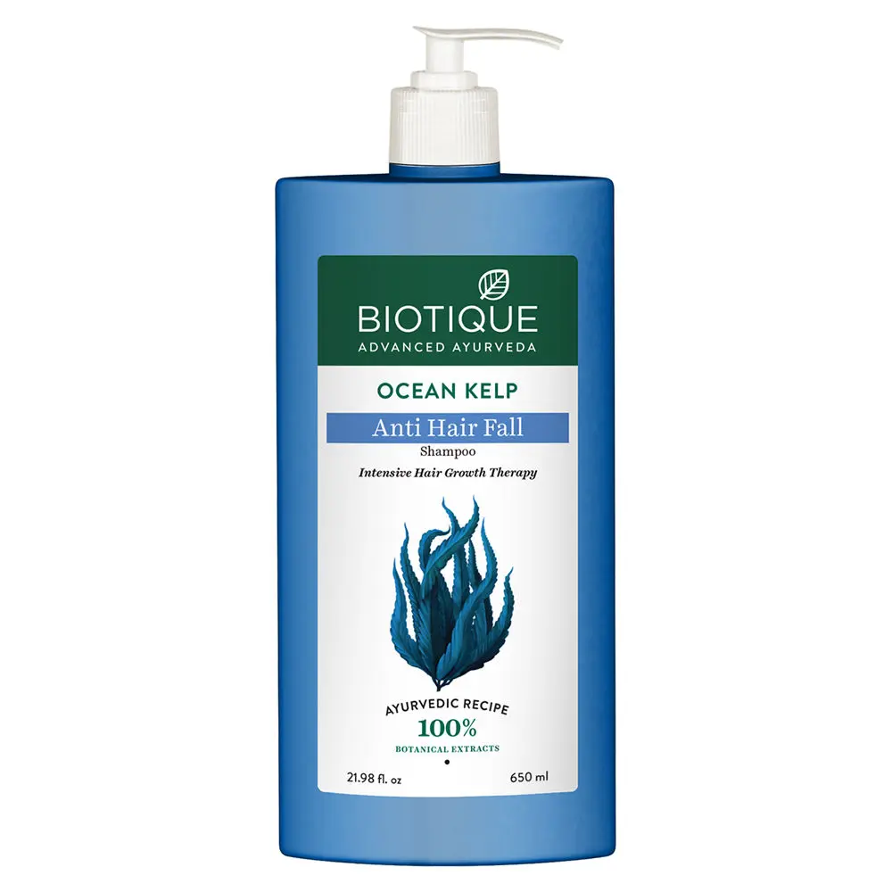 Biotique Ocean Kelp Anti Hairfall Shampoo For Falling Hair (650 ml)