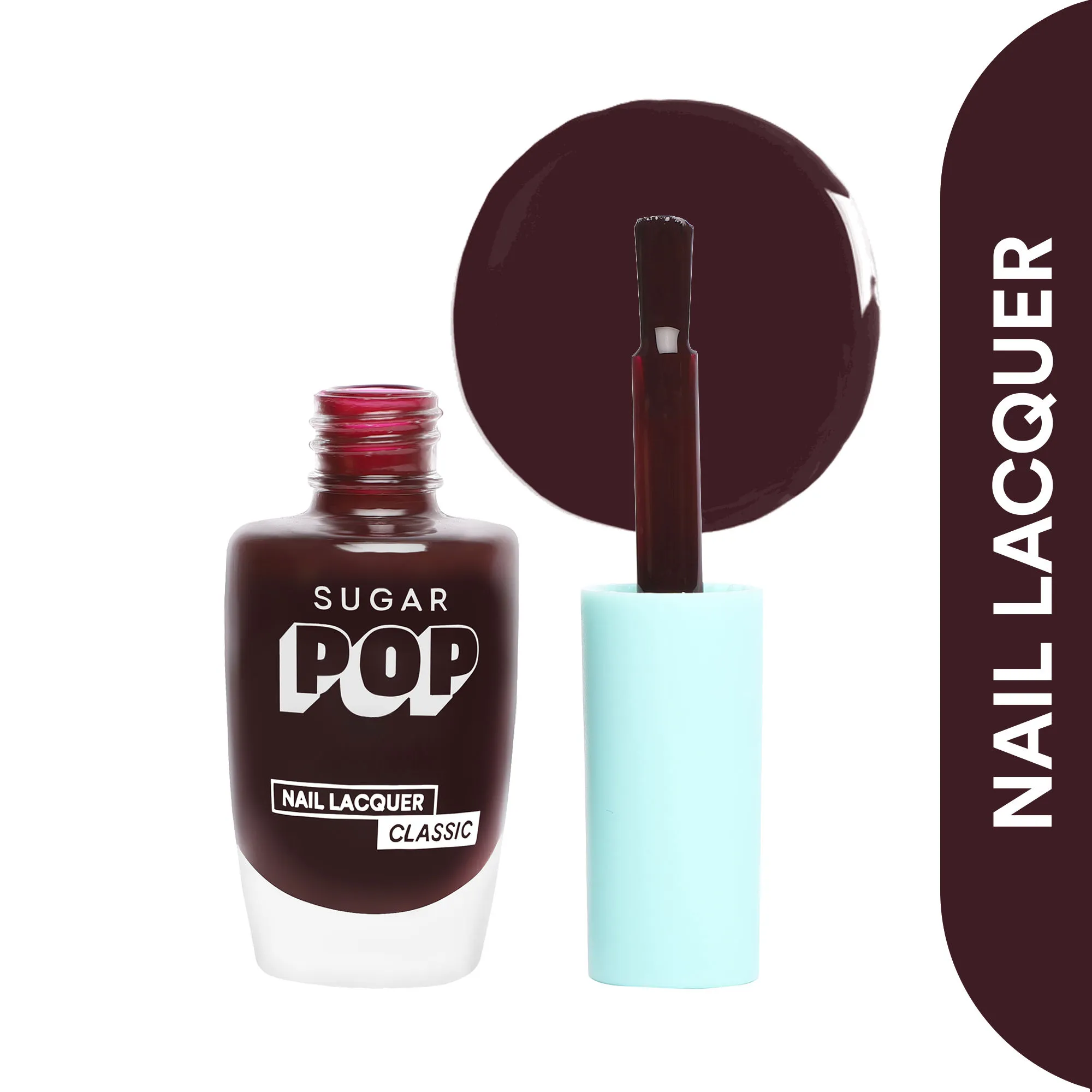 SUGAR POP Nail Lacquer - 25 Red Claret