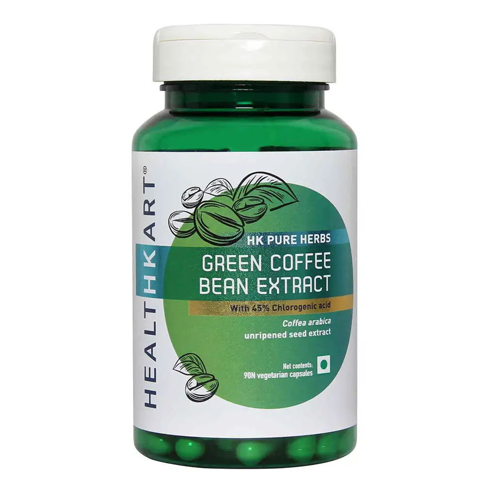 Healt Green Coffee Bean Extract OP,  90 capsules