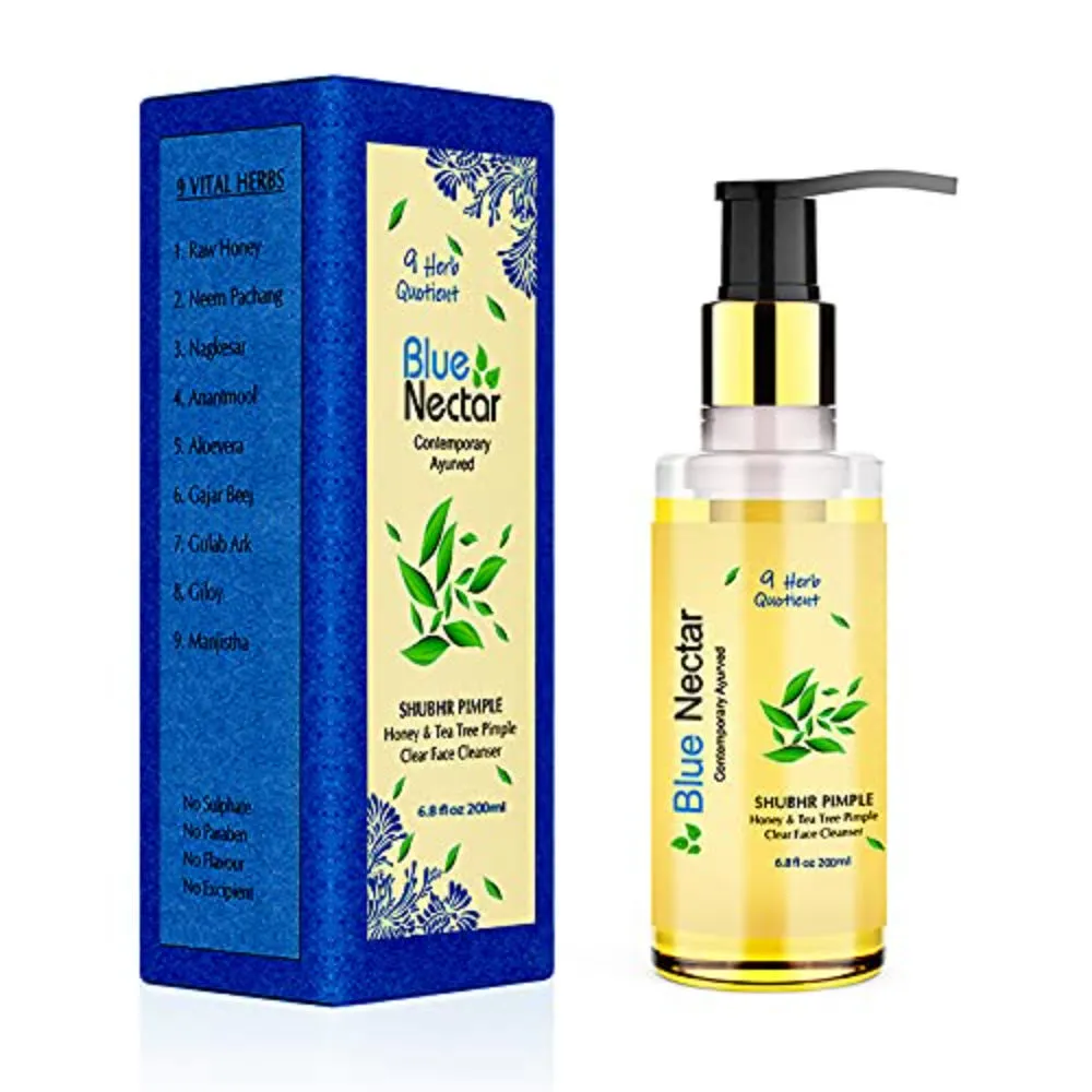 Blue Nectar Shubhr Pimple Honey & Tea Tree Pimple Clear Face Cleanser