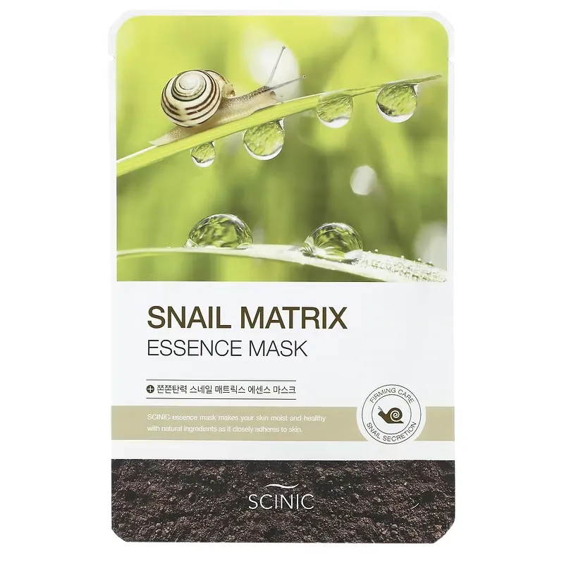 Snail Matrix Essence Beauty Mask, 1 Sheet, 0.67 fl oz (20 ml)