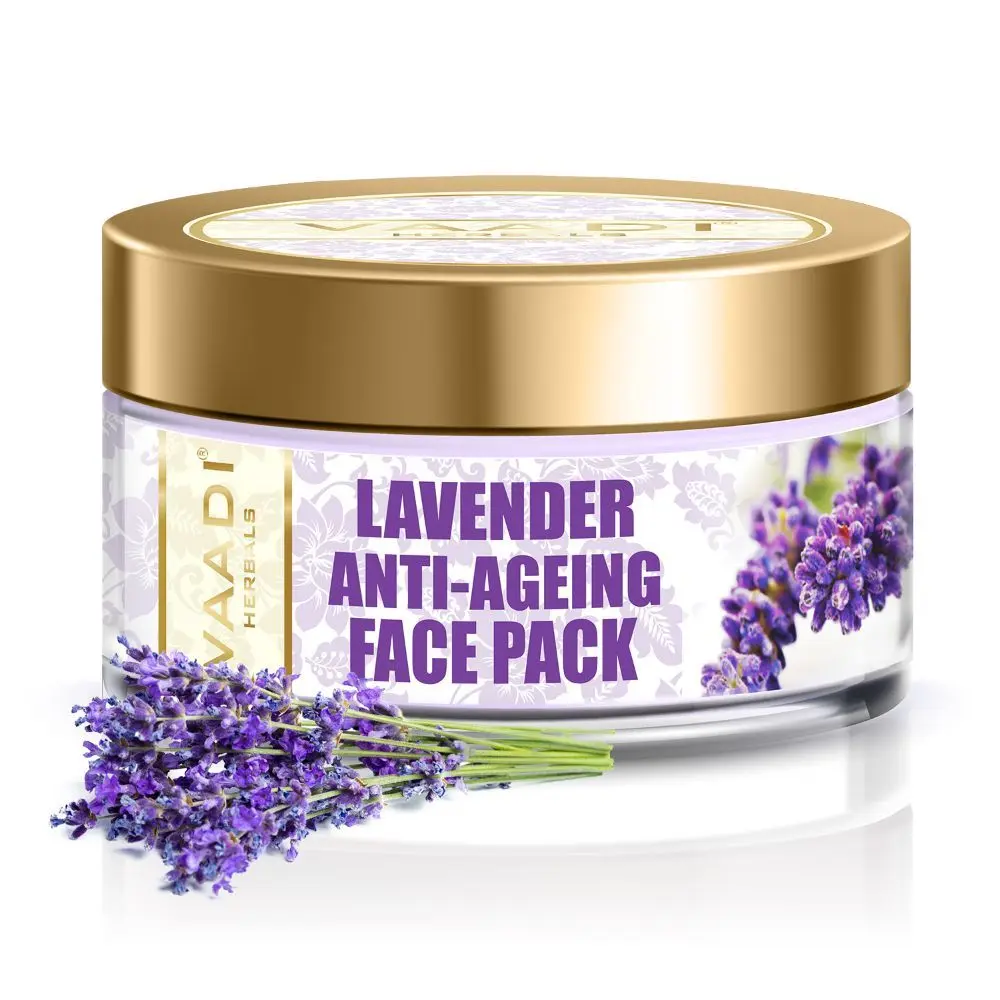 Vaadi Herbals Lavender Anti-Ageing Face Pack (70 g)