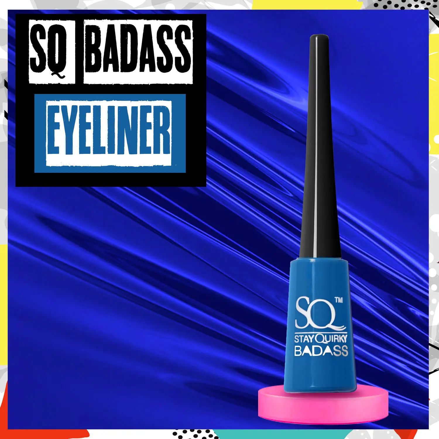 Stay Quirky Badass Eyeliner with a Badass Upgrade - Blue (3.8ml)