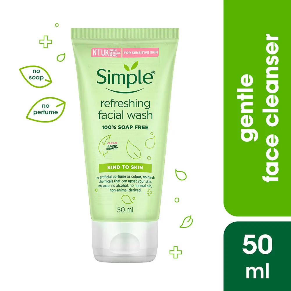 Simple Kind to Skin Refreshing Facial Wash (50 ml)