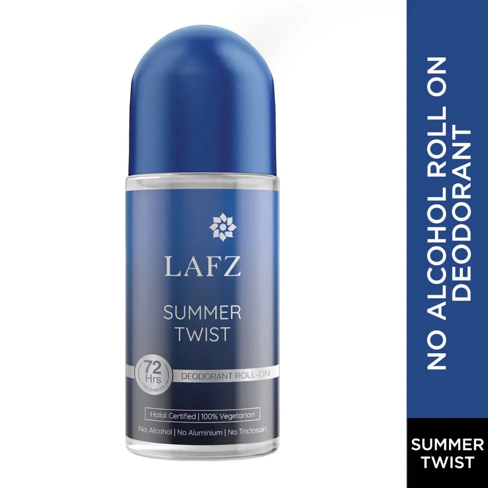 LAFZ No Alcohol Roll-On Deodorant Summer Twist for Men