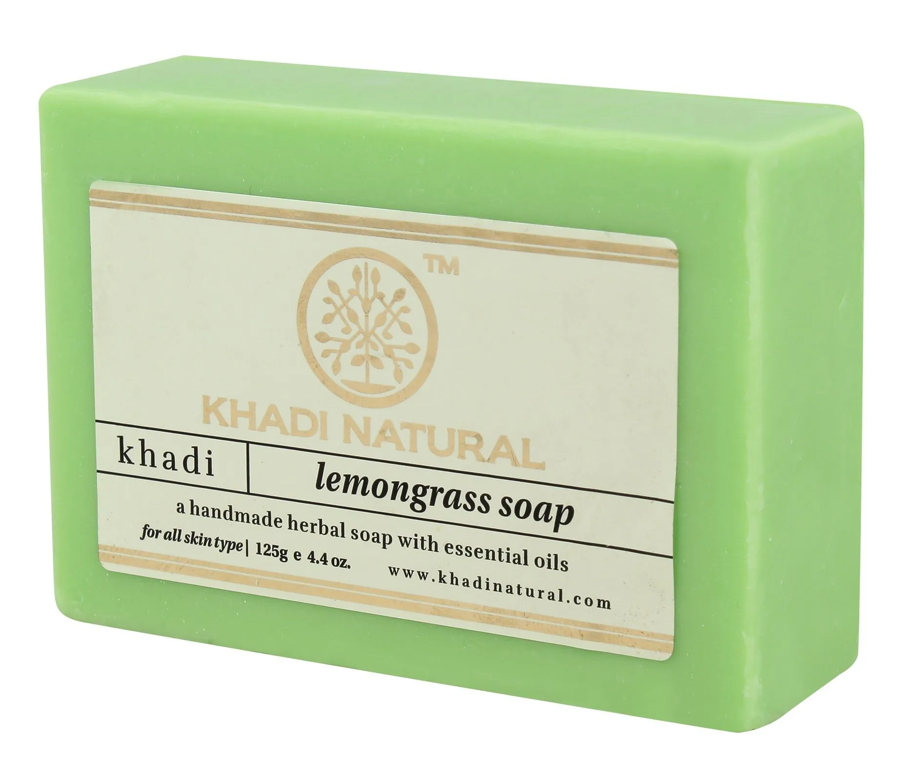 Khadi Natural Lemongrass Soap