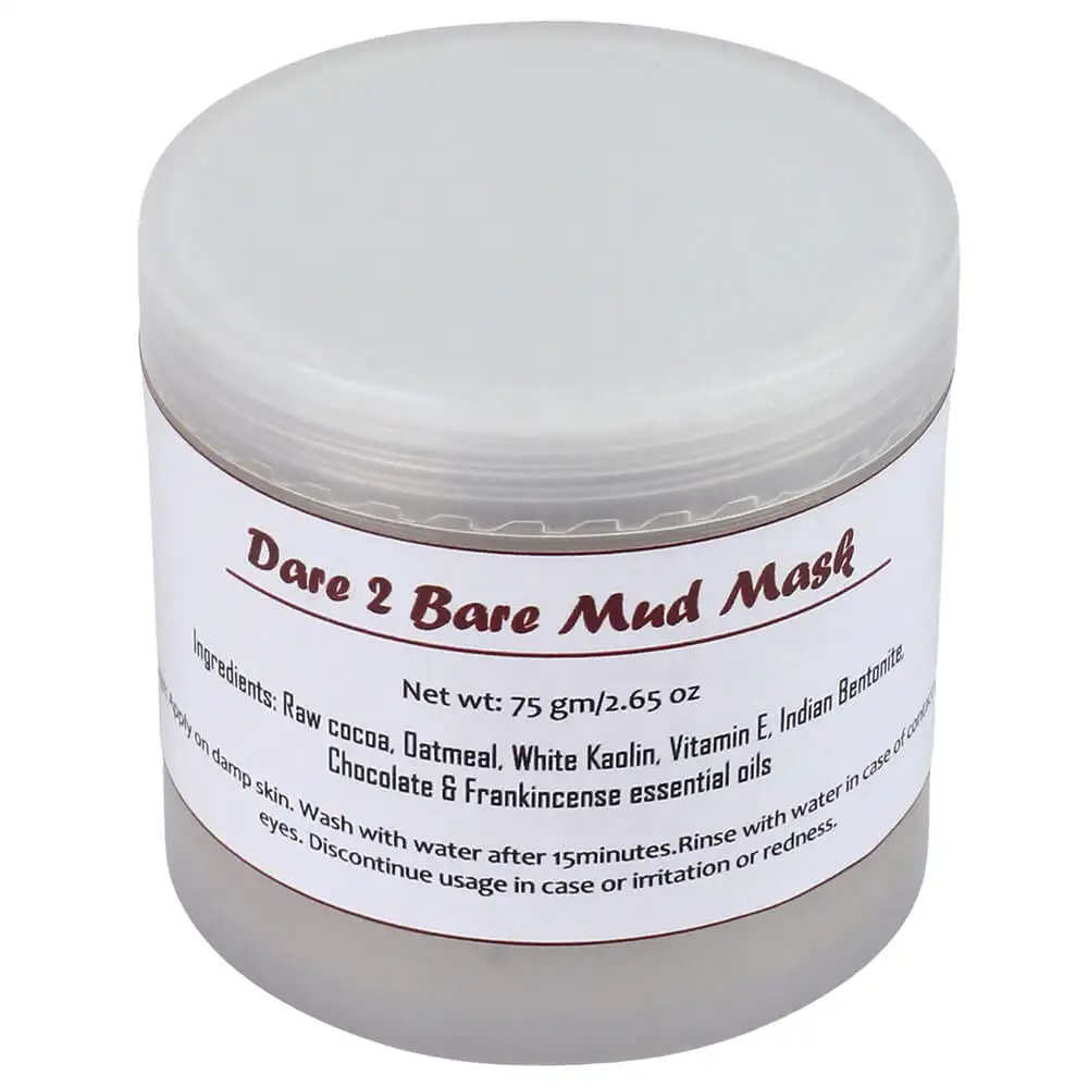 Fuschia Dare 2 Bare Mud Mask,  75 g  Chocolate