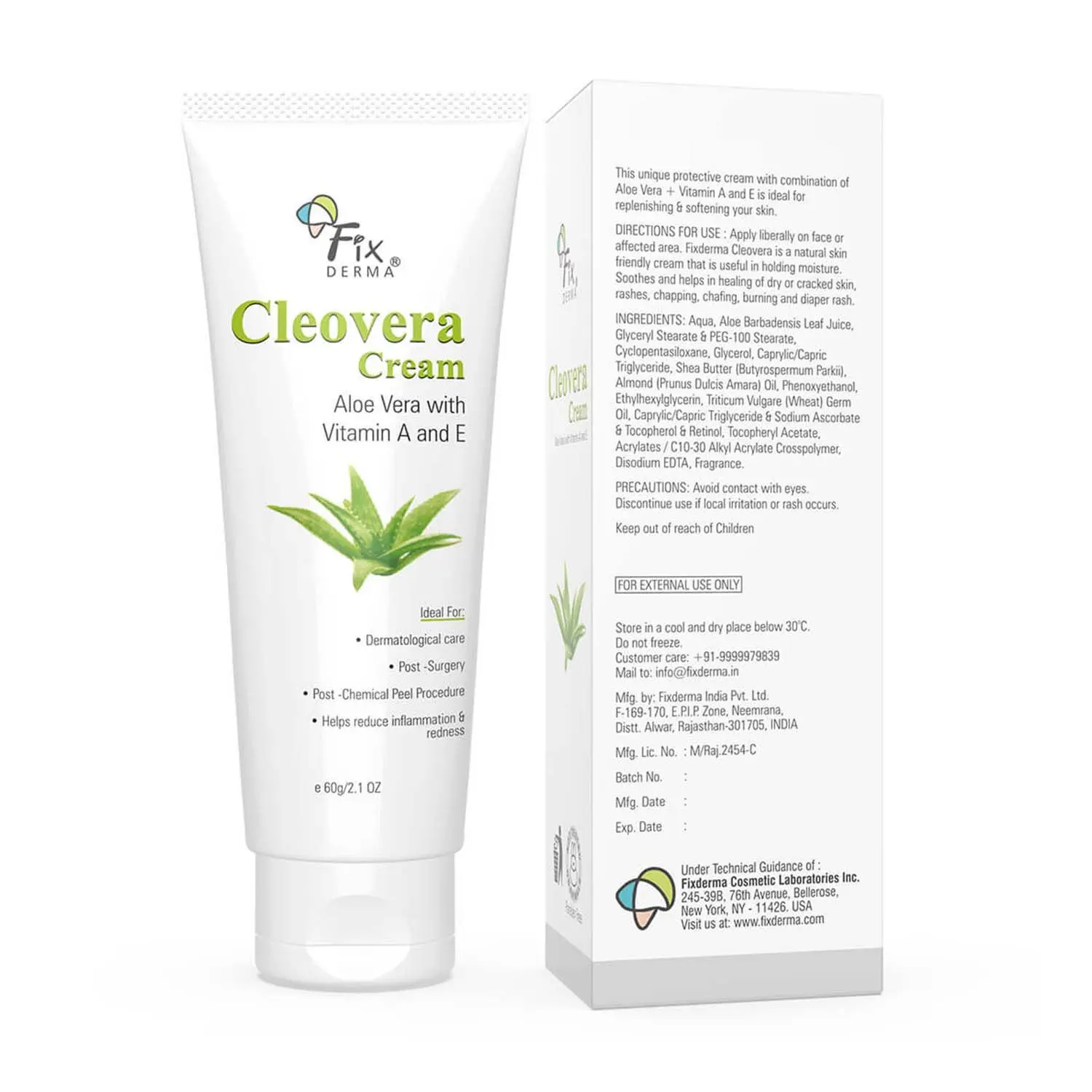 Fixderma Cleovera Cream 60gm