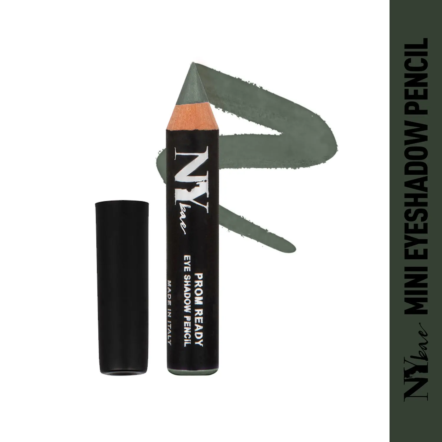 NY Bae Prom Ready - Little Black Dress 11 (1.5 g) | Mini Eyeshadow Pencil | Green | Glitter Finish | Enriched With Coconut Oil | Highly Pigmented | Lightweight | Lasts Upto 8 Hours | Blendable | Cruelty Free