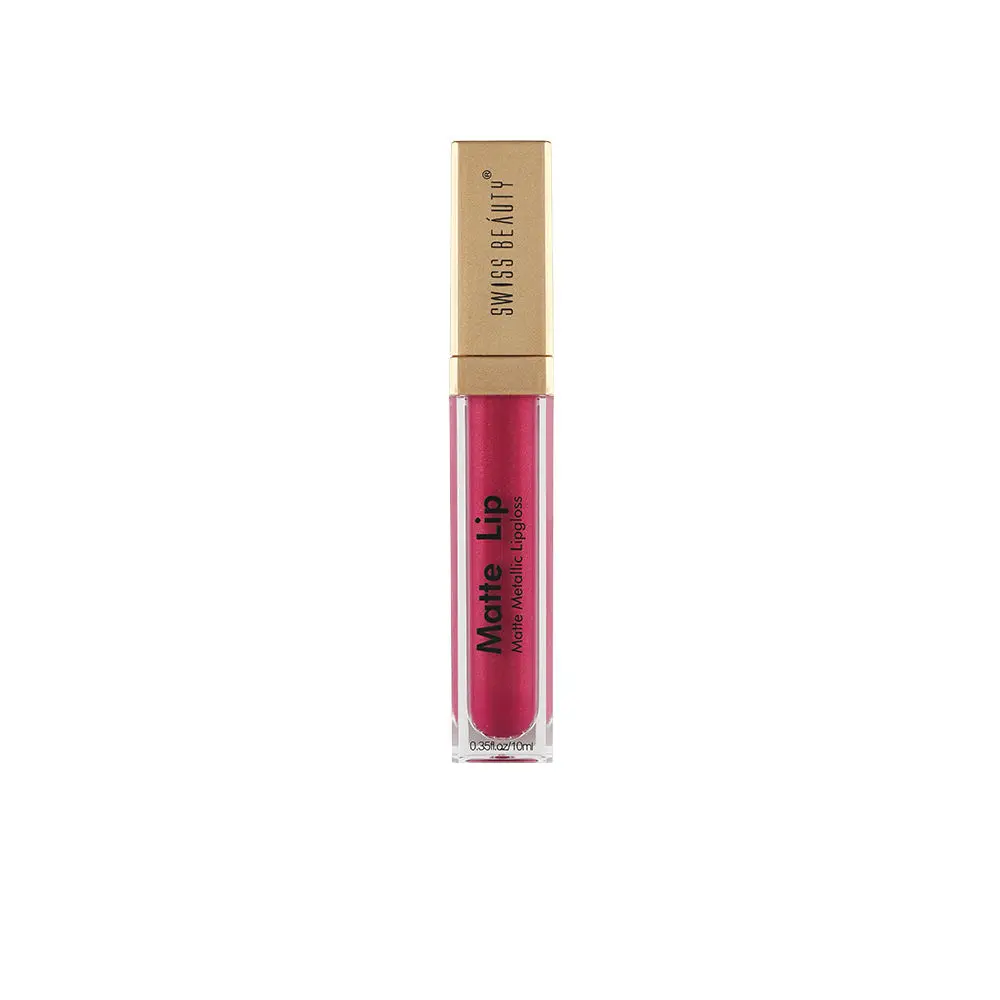 Swiss Beauty Matte Metallic Lipgloss Matte Lip - 01 (6 ml)