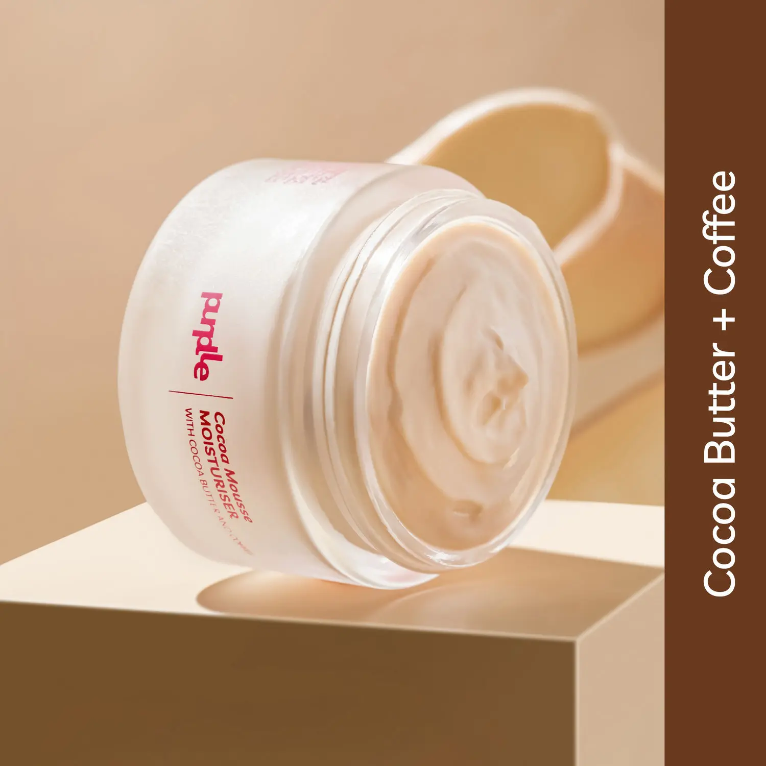 Cocoa Mousse Moisturiser with Cocoa Butter and Coffee (