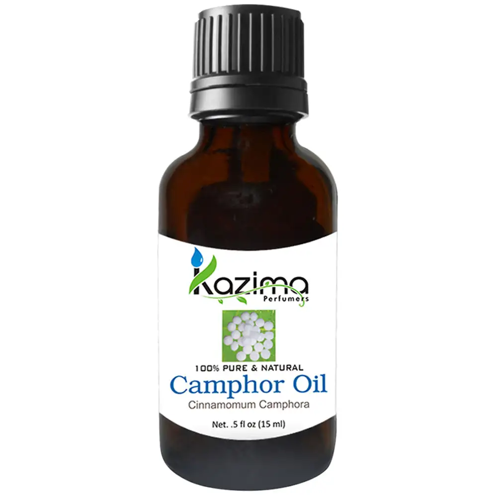 Kazima Camphor Oil,  15 ml  100% Pure & Natural