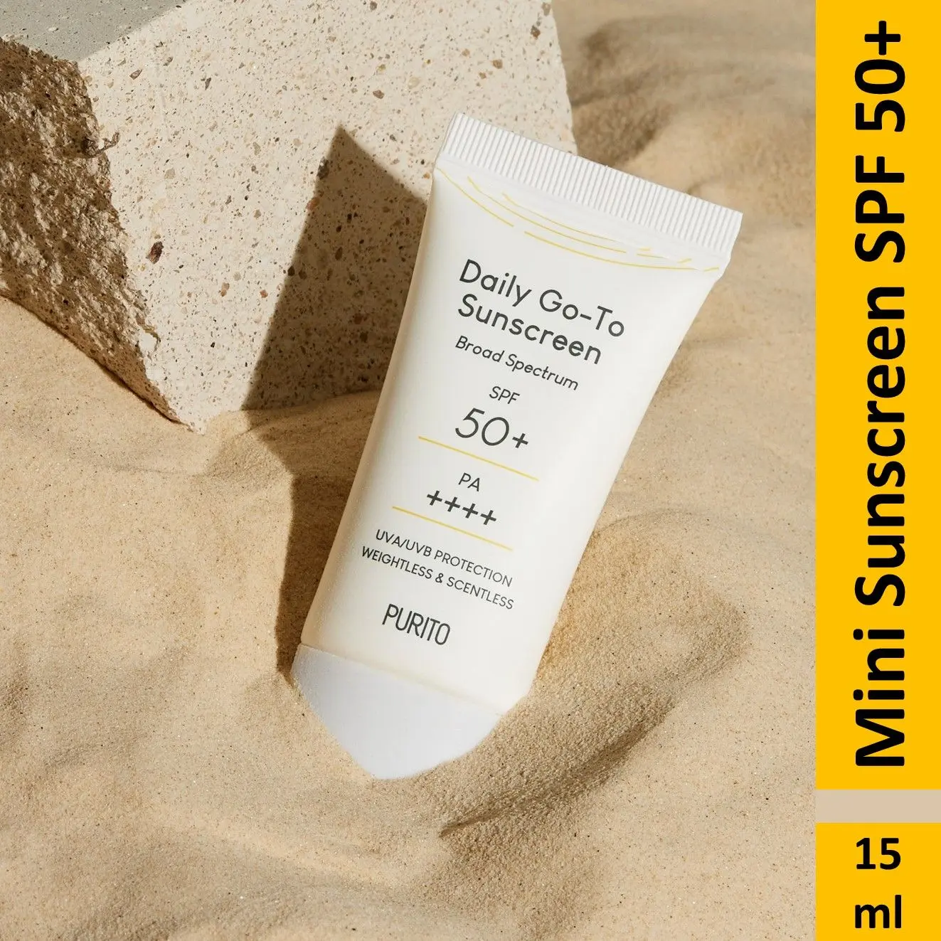 Purito Daily Go-To Sunscreen, Mini, 15ml