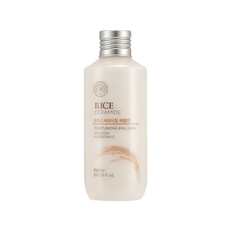 The Face Shop Rice & Ceramide Moisturizing Emulsion With Polyglutamic Acid