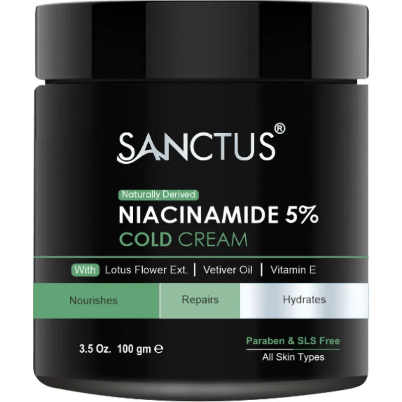 SANCTUS Moisturizing 5% Niacinamide Cold Cream