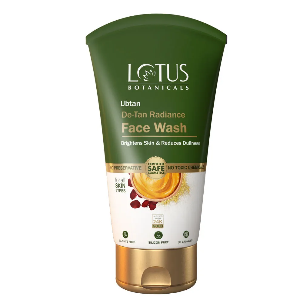 Lotus Botanicals Ubtan De-Tan Radiance Face Wash