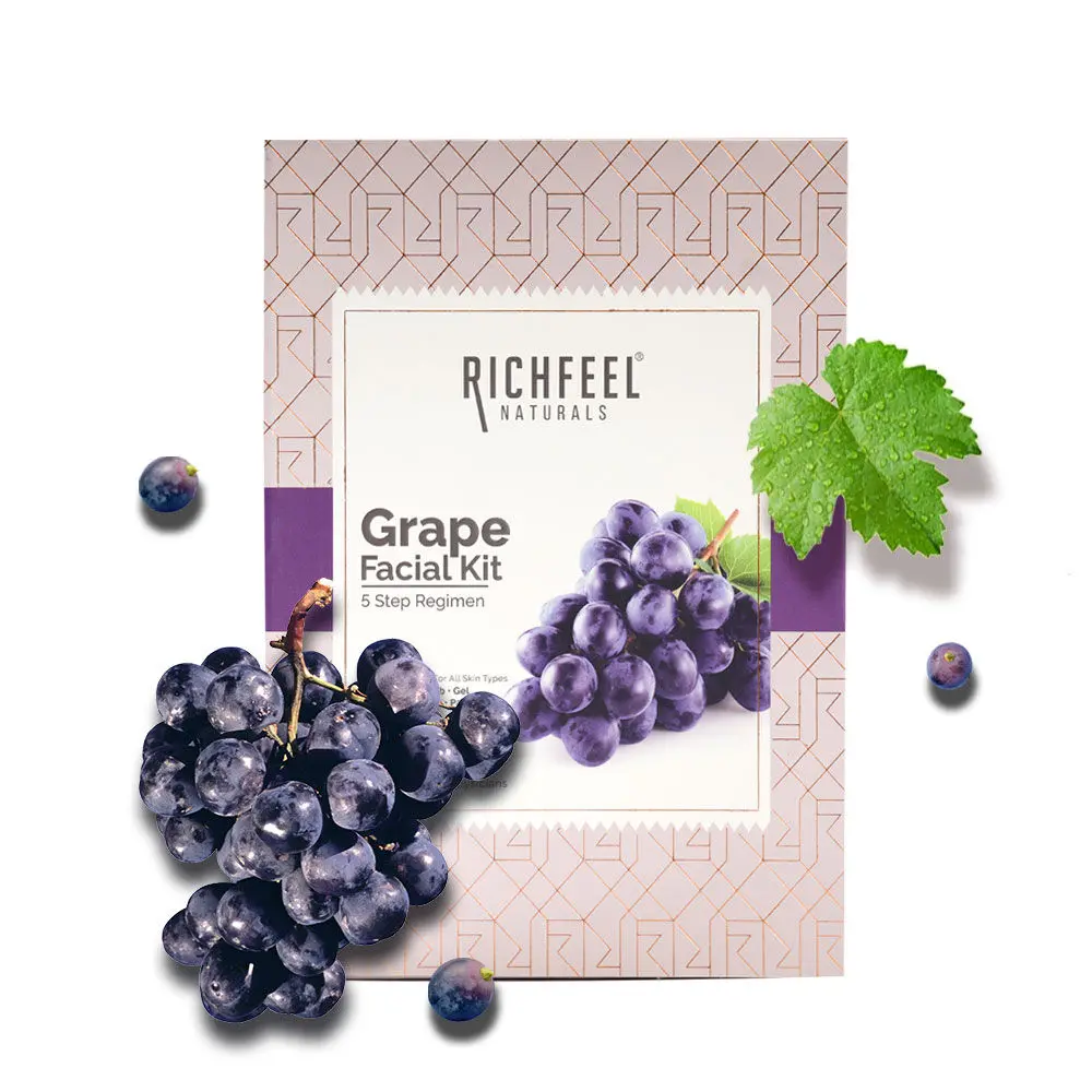 Richfeel Grape Facial Kit 5x50g