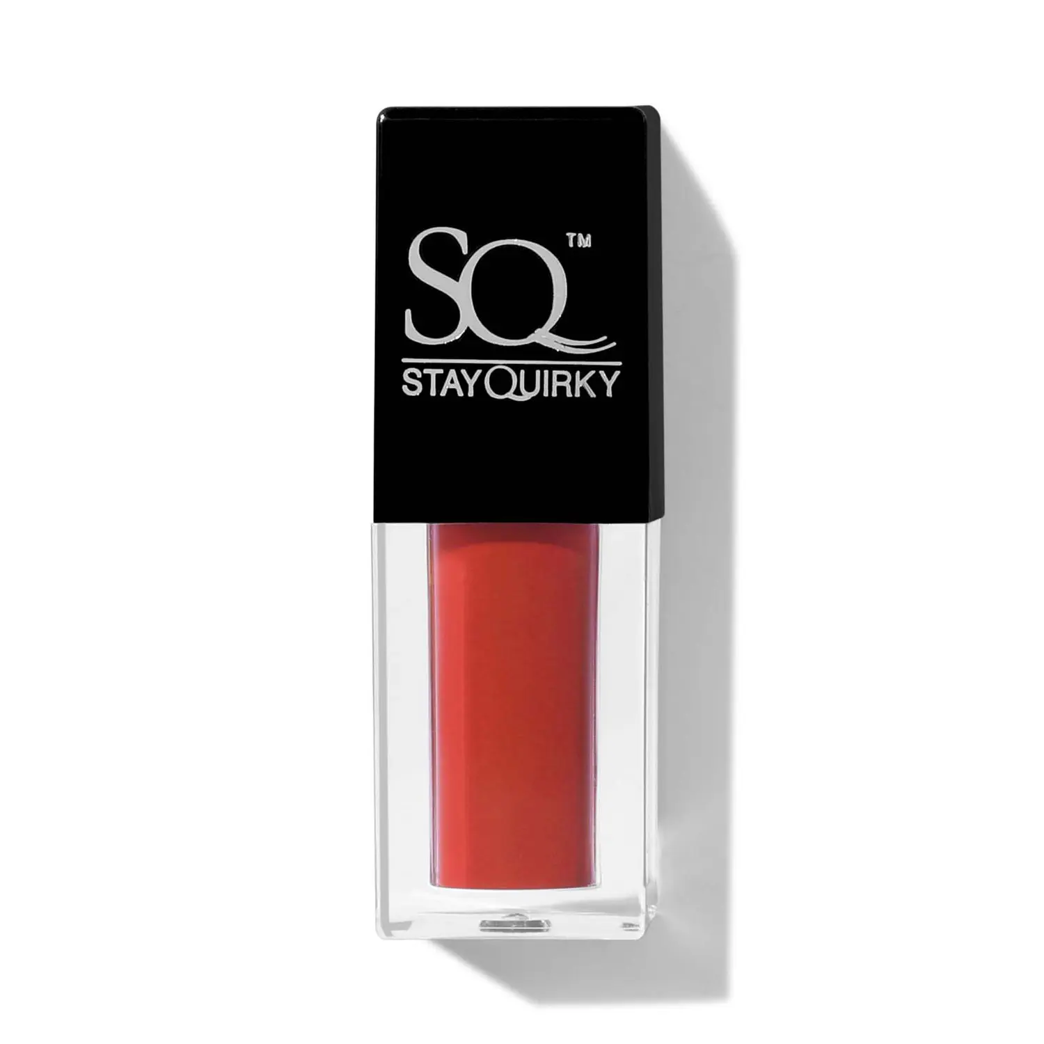 Stay Quirky Kiss and Tell Pocket Sized Moisturizing Liquid Lipstick - Orange On Repeat 6 | Highly Pigmented | Non-drying | Long Lasting | Easy Application | Water Resistant | Transferproof | Smudgeproof (2.8 ml)