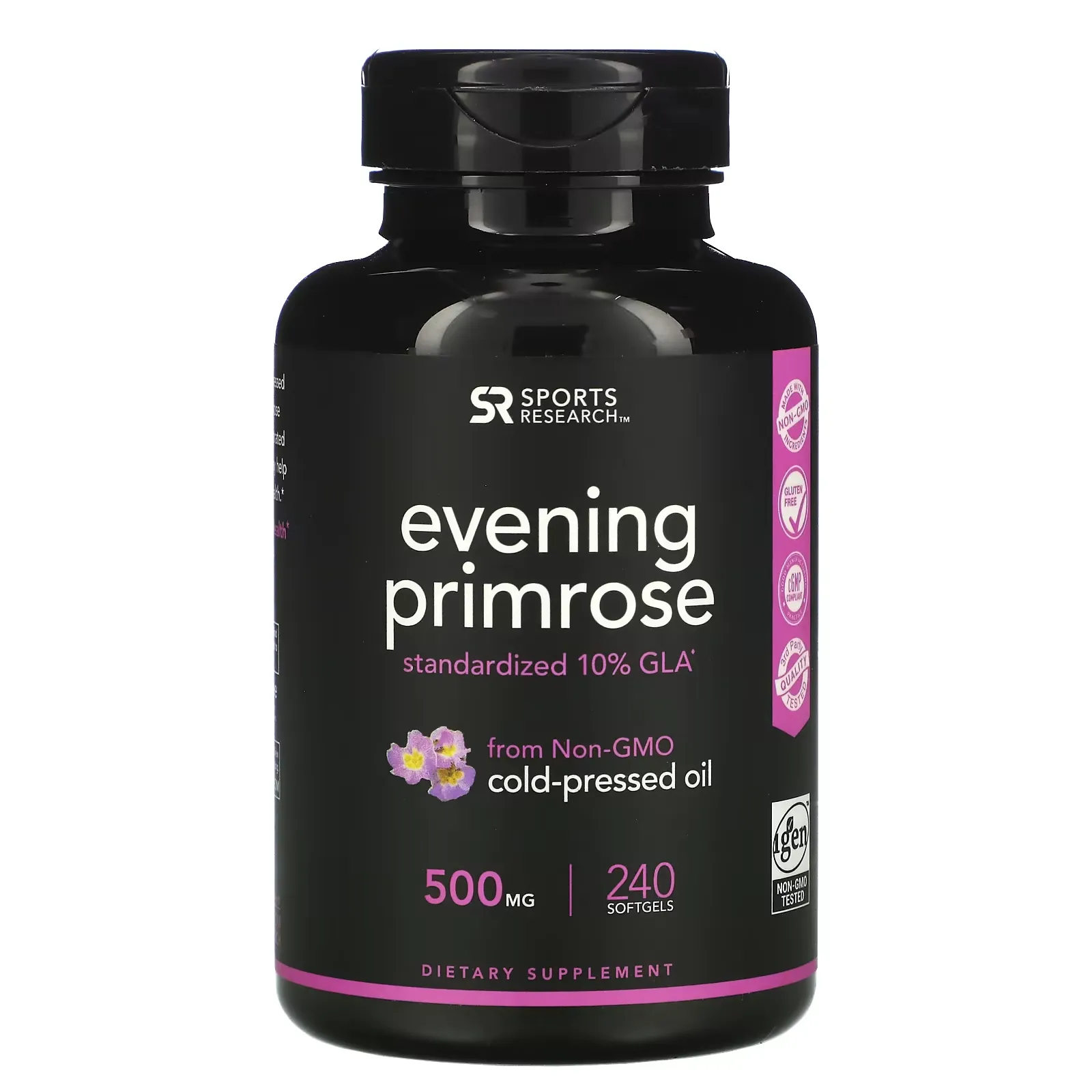 Evening Primrose, 500 mg, 240 Softgels