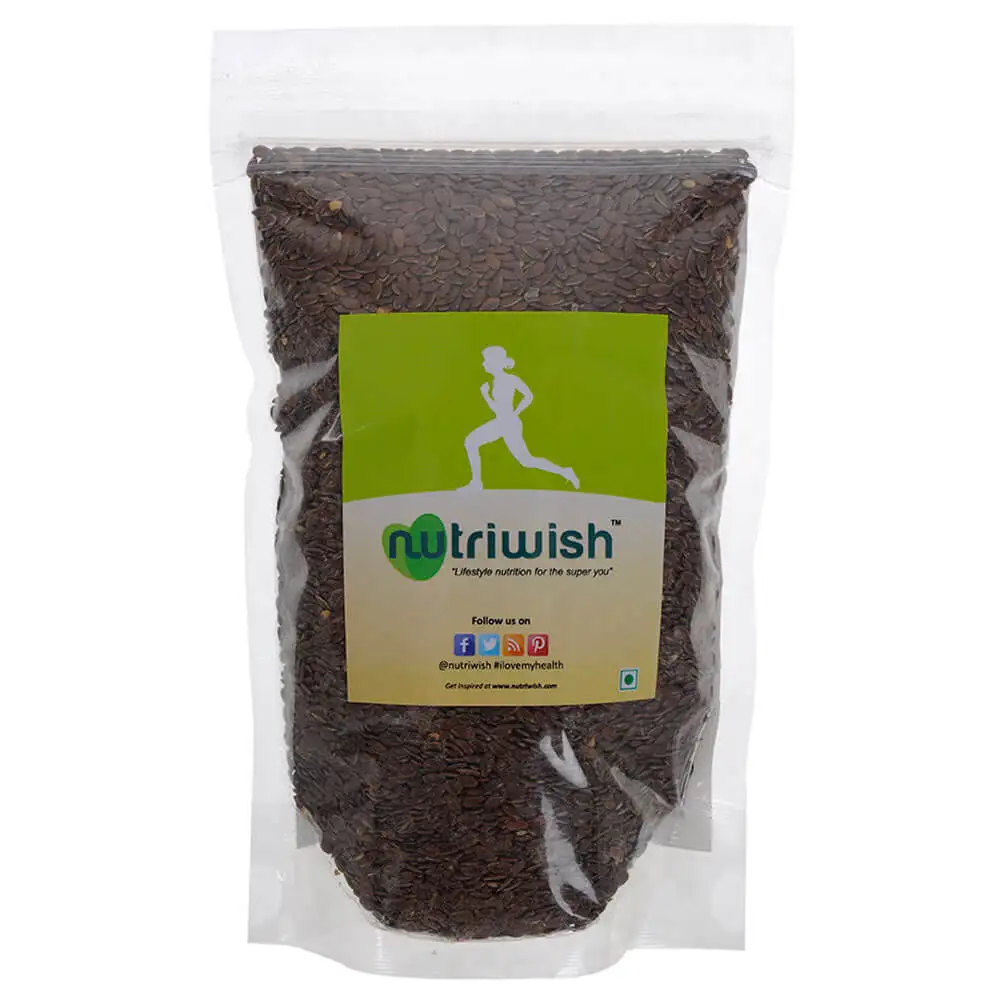 Nutriwish Roasted Flax Seeds,  Unflavoured  0.250 kg